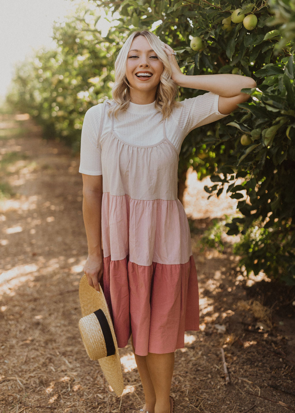 Mauve hot sale summer dress