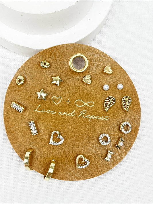 THE EVERYDAY EARRING PACK IN GOLD