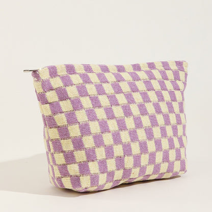 THE TRAVEL CHECKER COSMETIC BAG