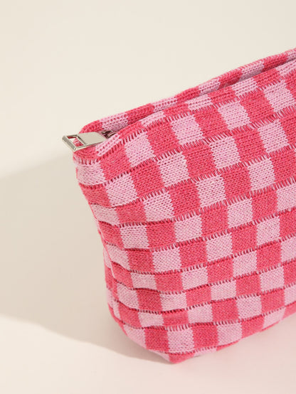 THE TRAVEL CHECKER COSMETIC BAG