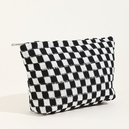 THE TRAVEL CHECKER COSMETIC BAG