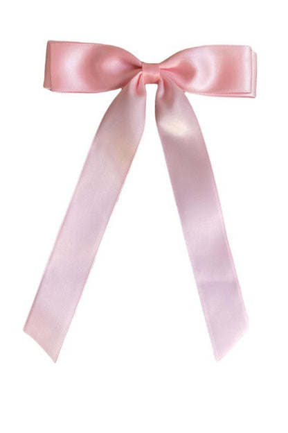 THE RIBBON BOW HAIR CLIP - 4 COLORS