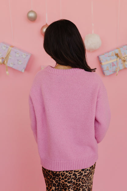 THE MOTHER SWEATER IN PINK