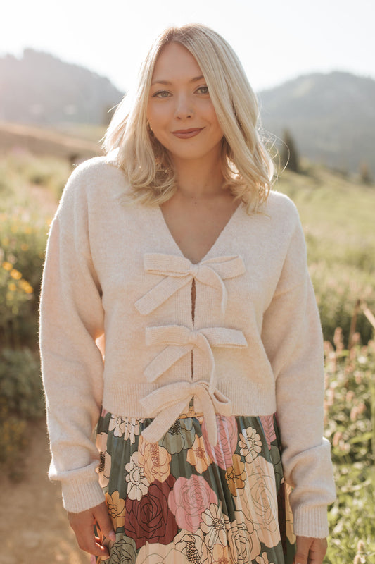 THE CLARA SWEATER IN BLUSH