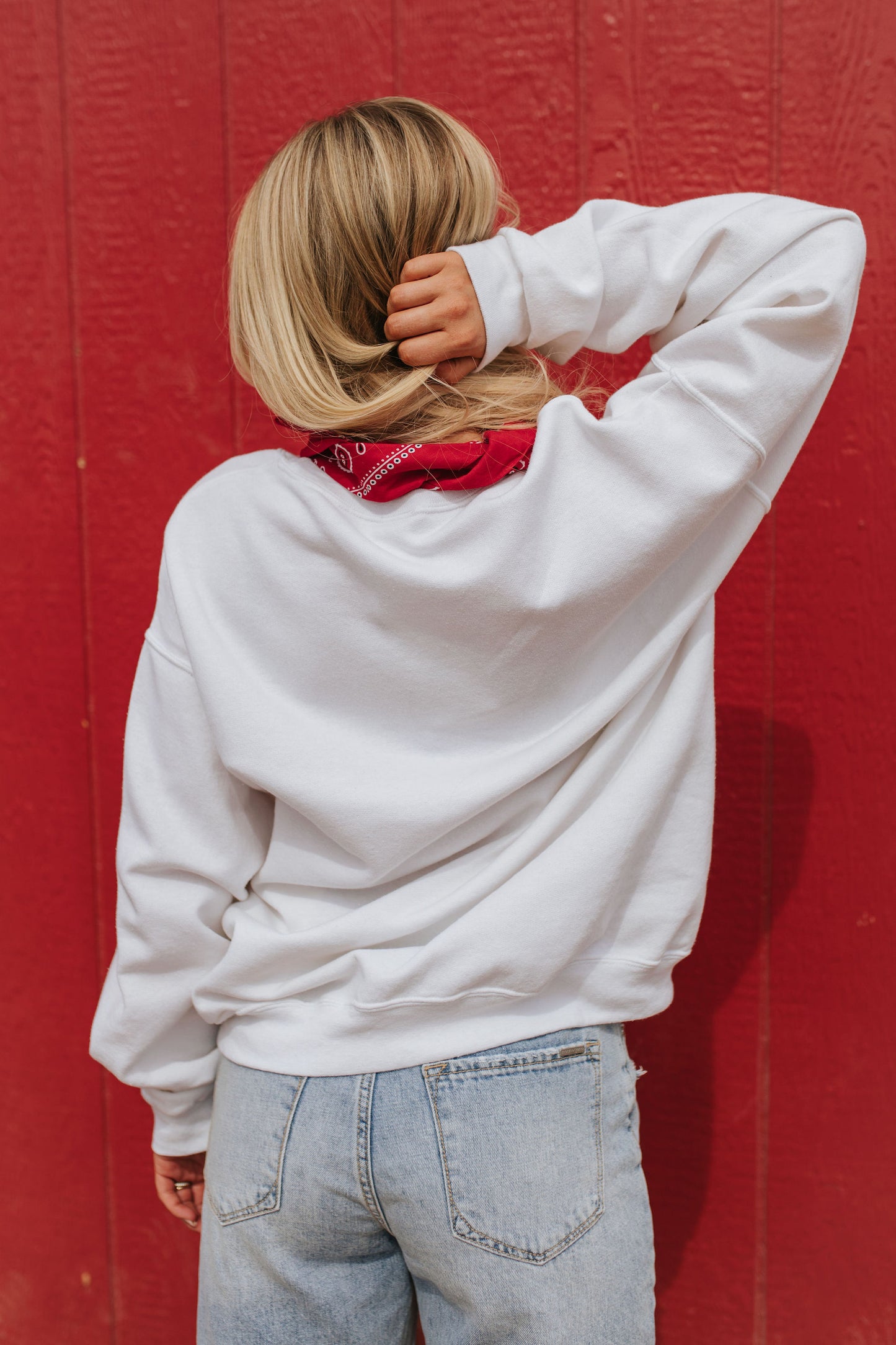 THE BROOKLYN BASKETBALL PULLOVER IN WHITE