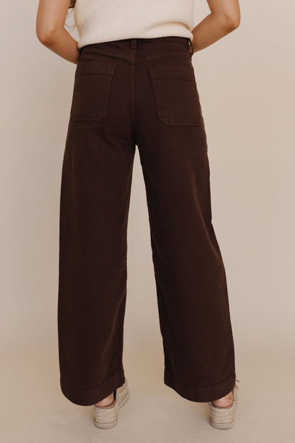 JBD UTILITY PANTS IN COFFEE