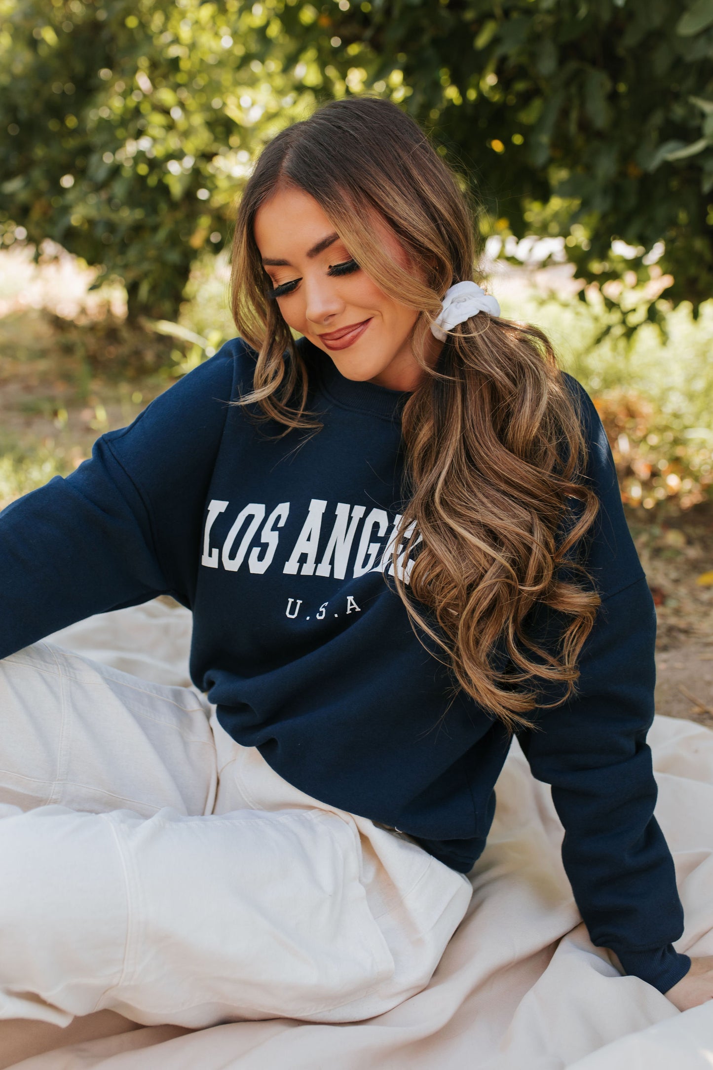 THE LOS ANGELES PULLOVER IN NAVY