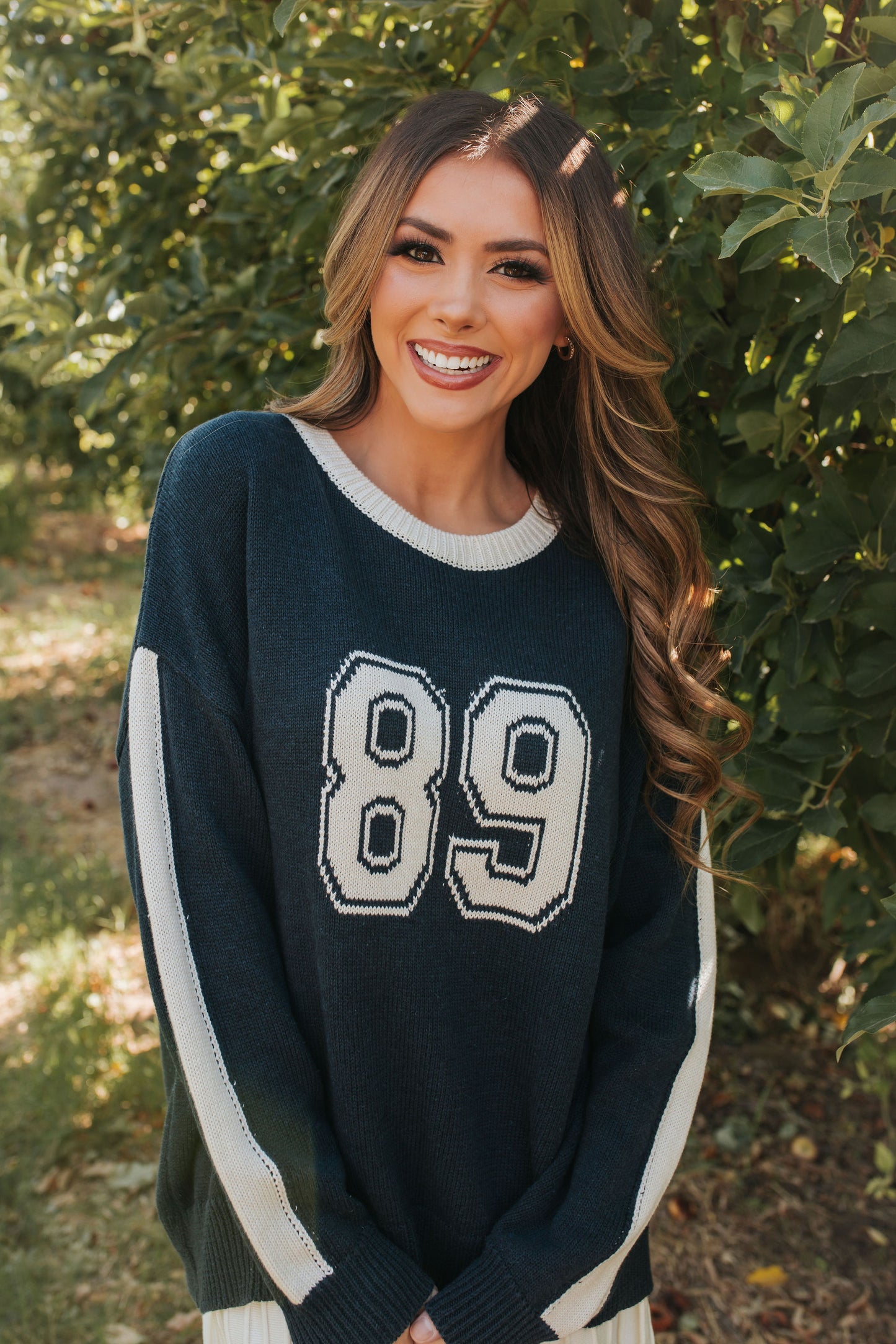 THE 89 OVERSIZED SWEATER IN NAVY