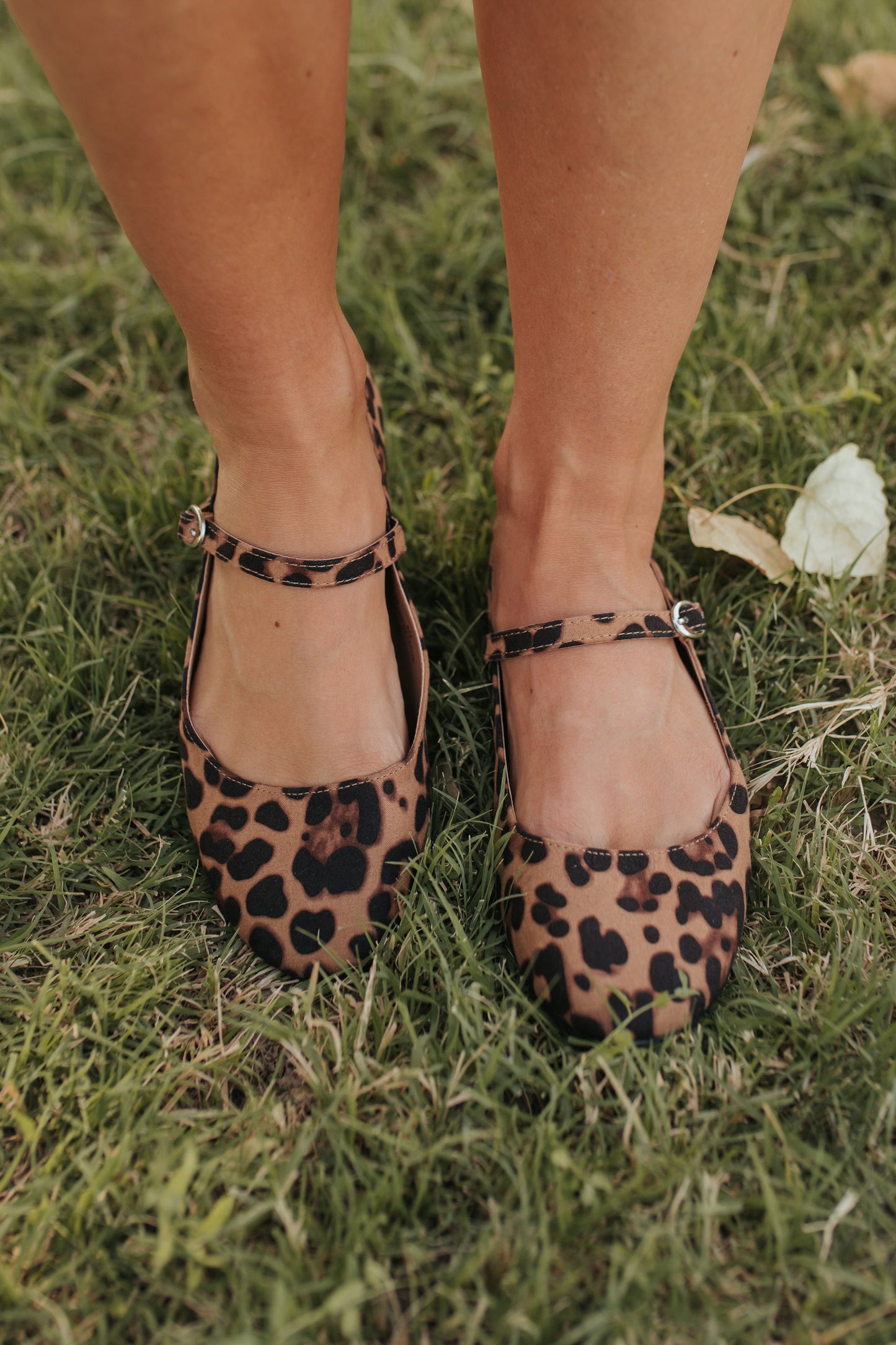 THE MARY JANE FLATS IN LEOPARD