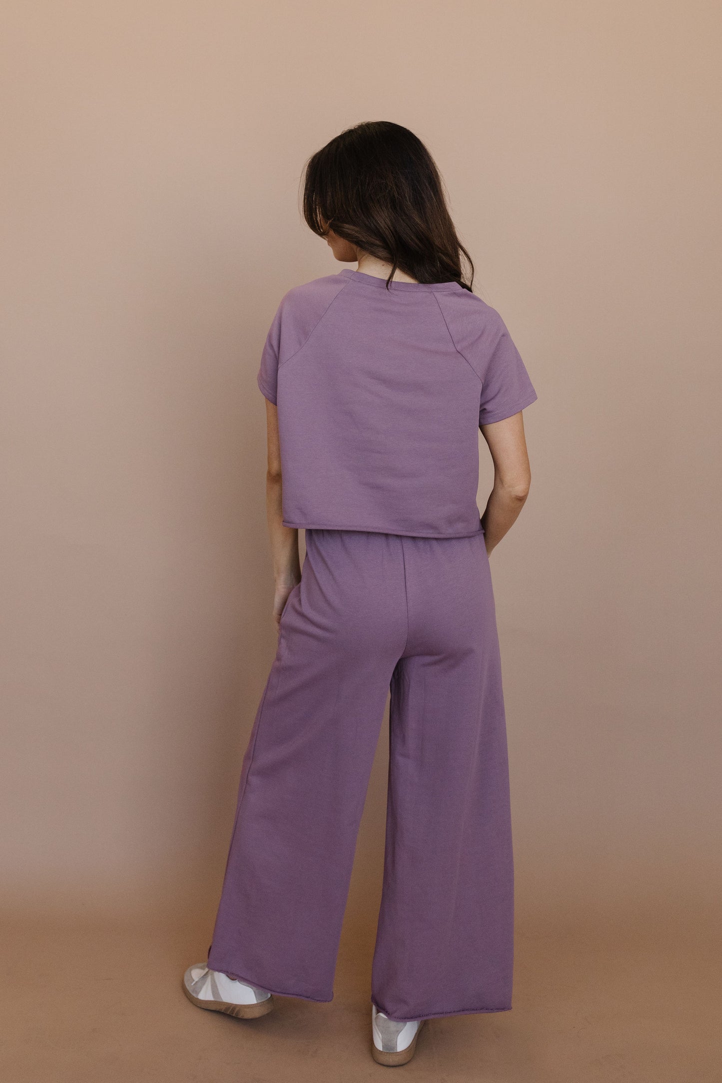 THE SARA SET IN DUSTY PURPLE