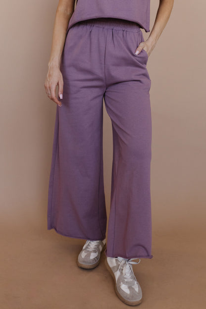 THE SARA SET IN DUSTY PURPLE