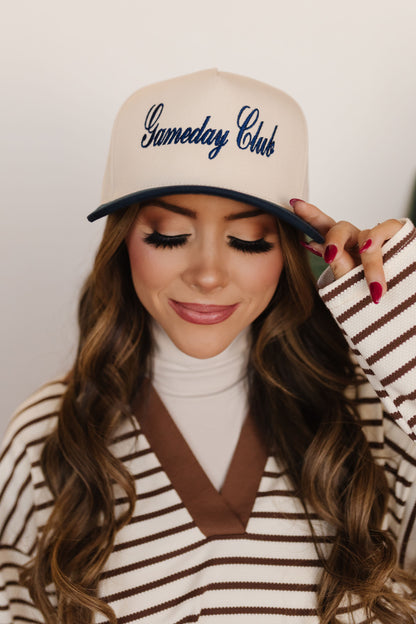 THE GAMEDAY CLUB TWO TONE BASEBALL CAP