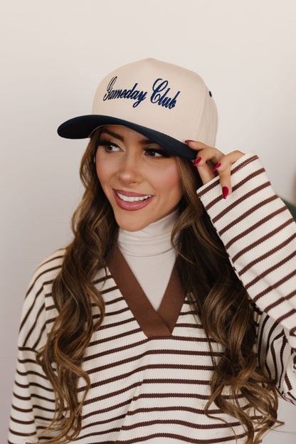 THE GAMEDAY CLUB TWO TONE BASEBALL CAP