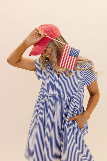 THE LOS ANGELES BASEBALL HAT IN RED