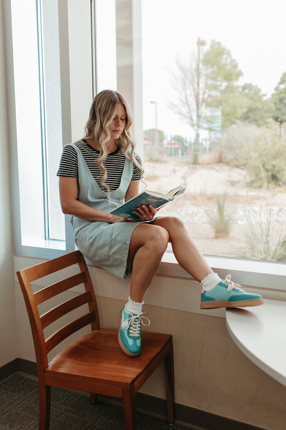 THE FIERCE SNEAKERS IN GREEN