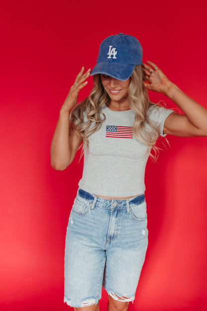 THE LOS ANGELES BASEBALL HAT IN ROYAL BLUE
