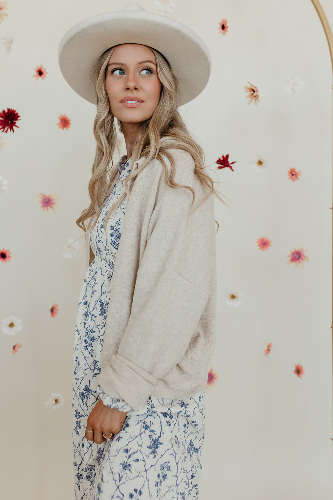 THE CAMPBELL CARDIGAN IN NATURAL