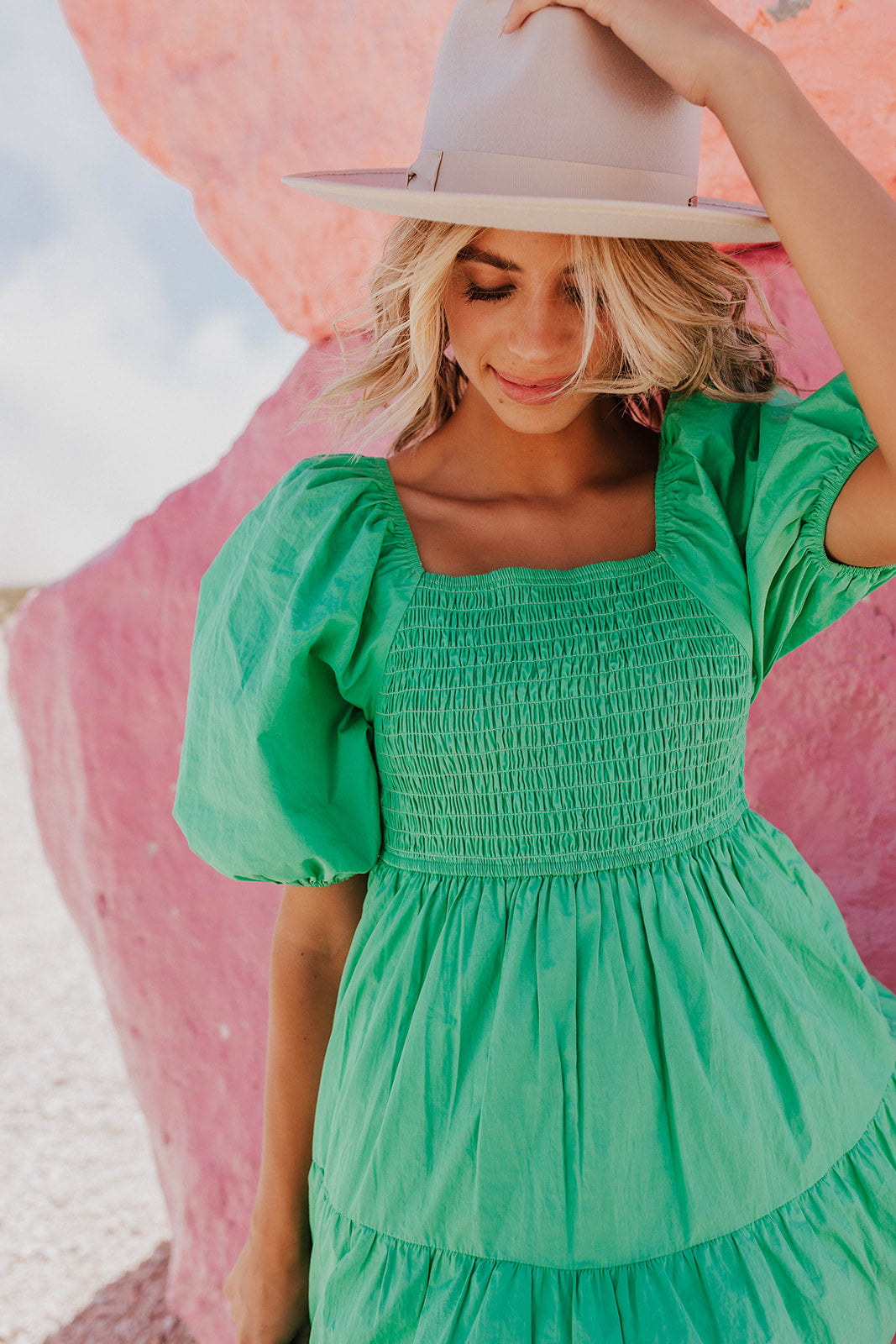 Green Dresses for Summer Festival Outfits | PINK DESERT – Pink Desert