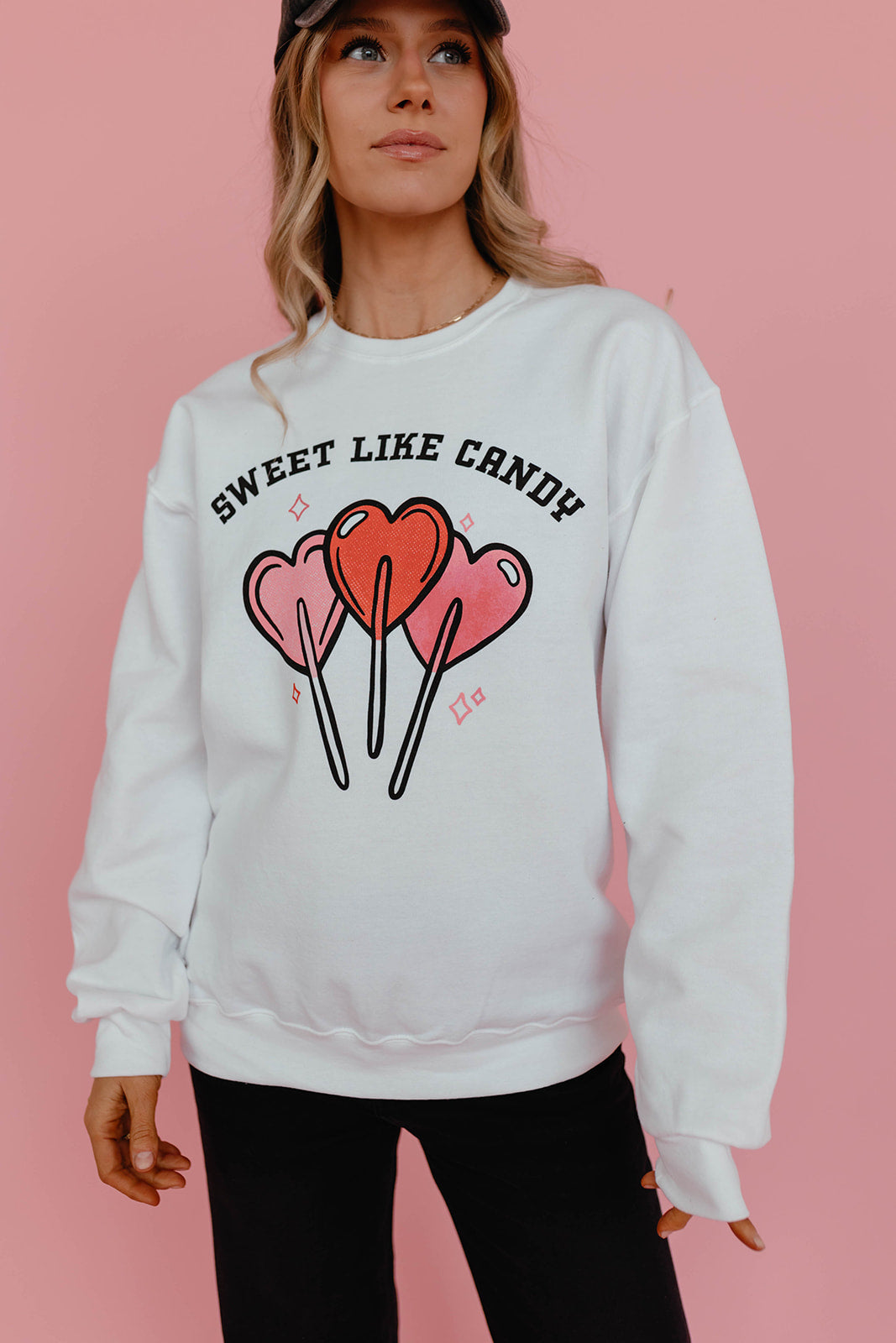 Candy hot sale pink sweatshirt