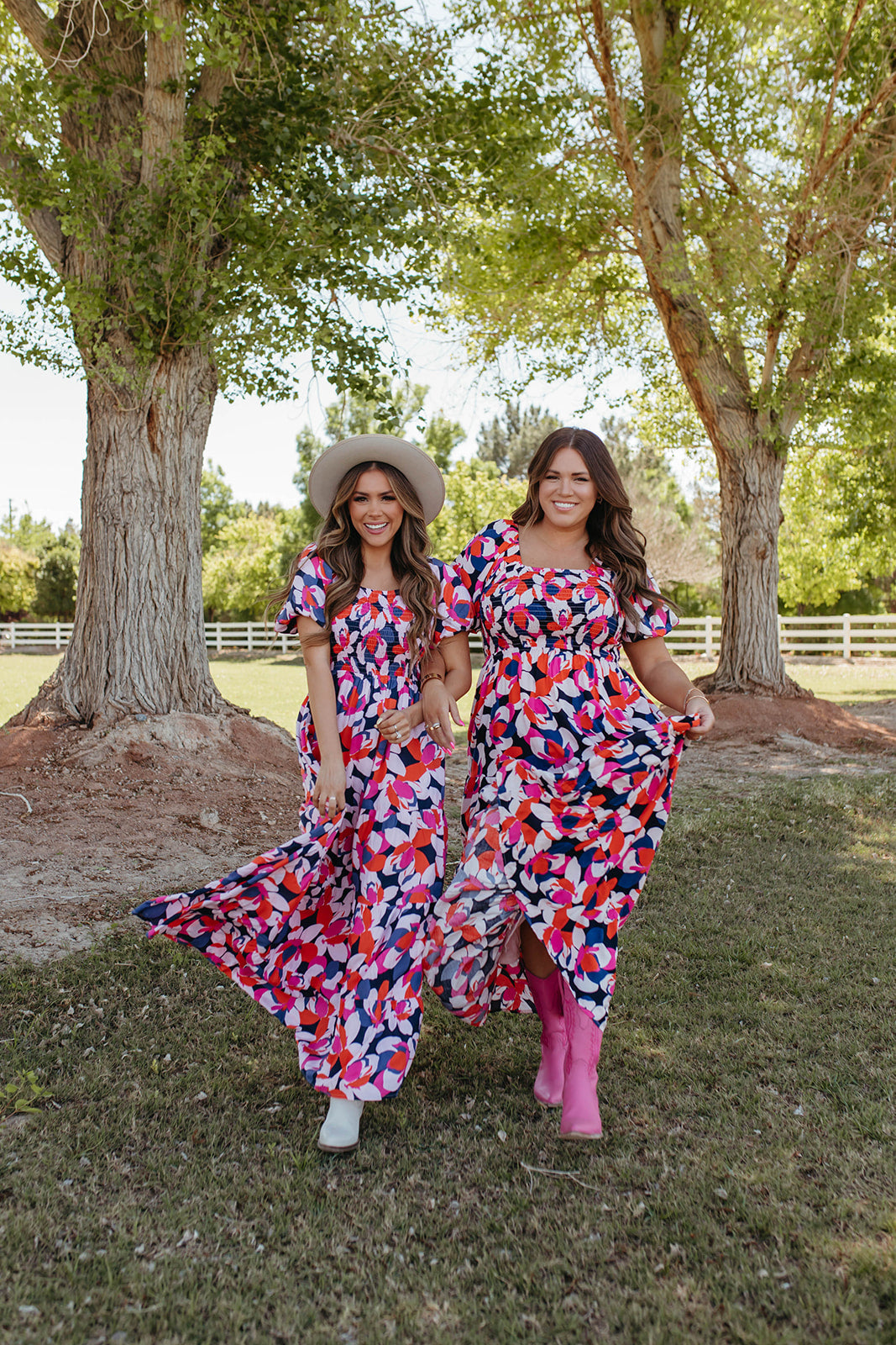 THE MAGNOLIA FLORAL DRESS BY PINK DESERT