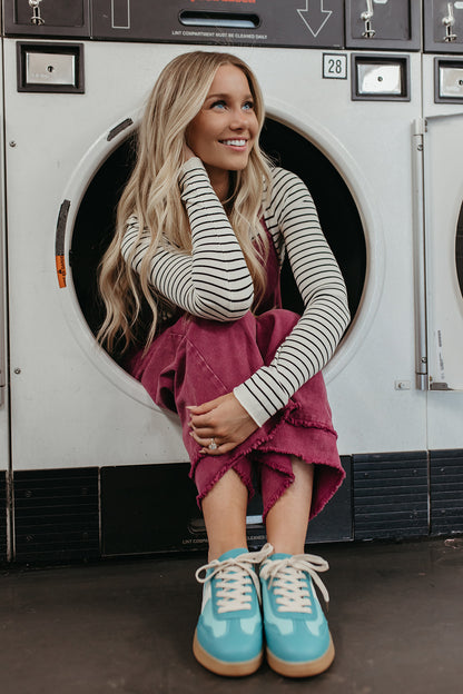 THE NAOMI OVERALLS IN MAGENTA