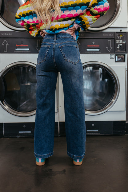 THE PAYSEN PANTS IN DARK DENIM