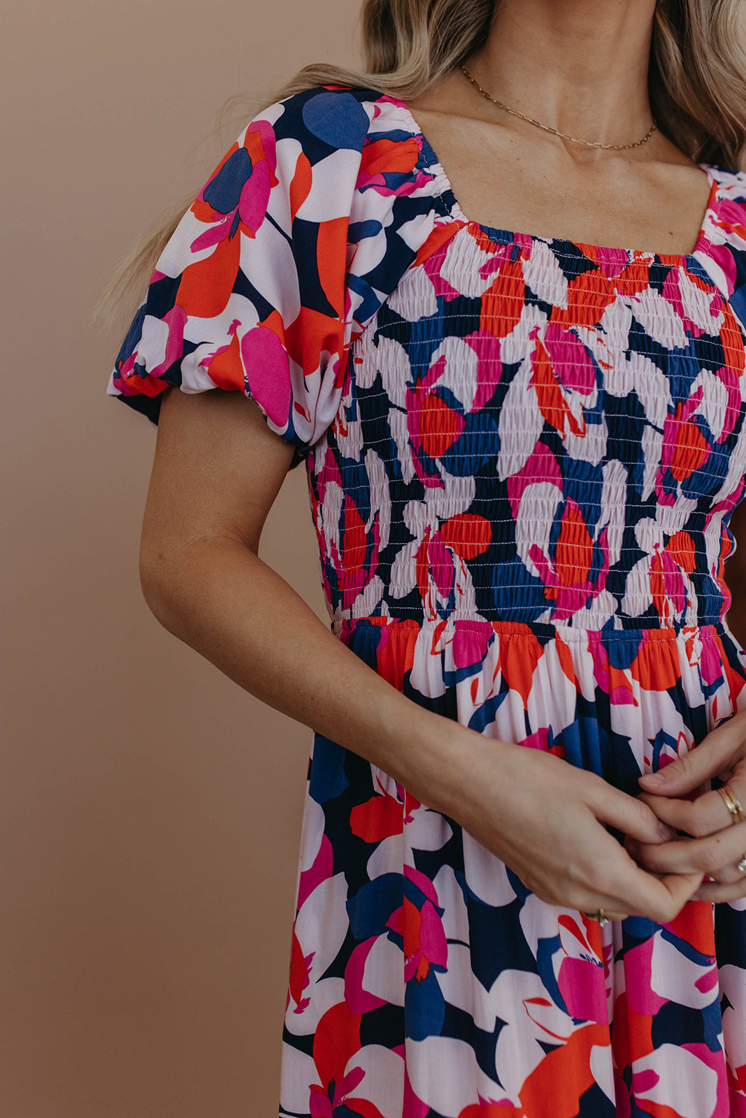 THE MAGNOLIA FLORAL DRESS BY PINK DESERT