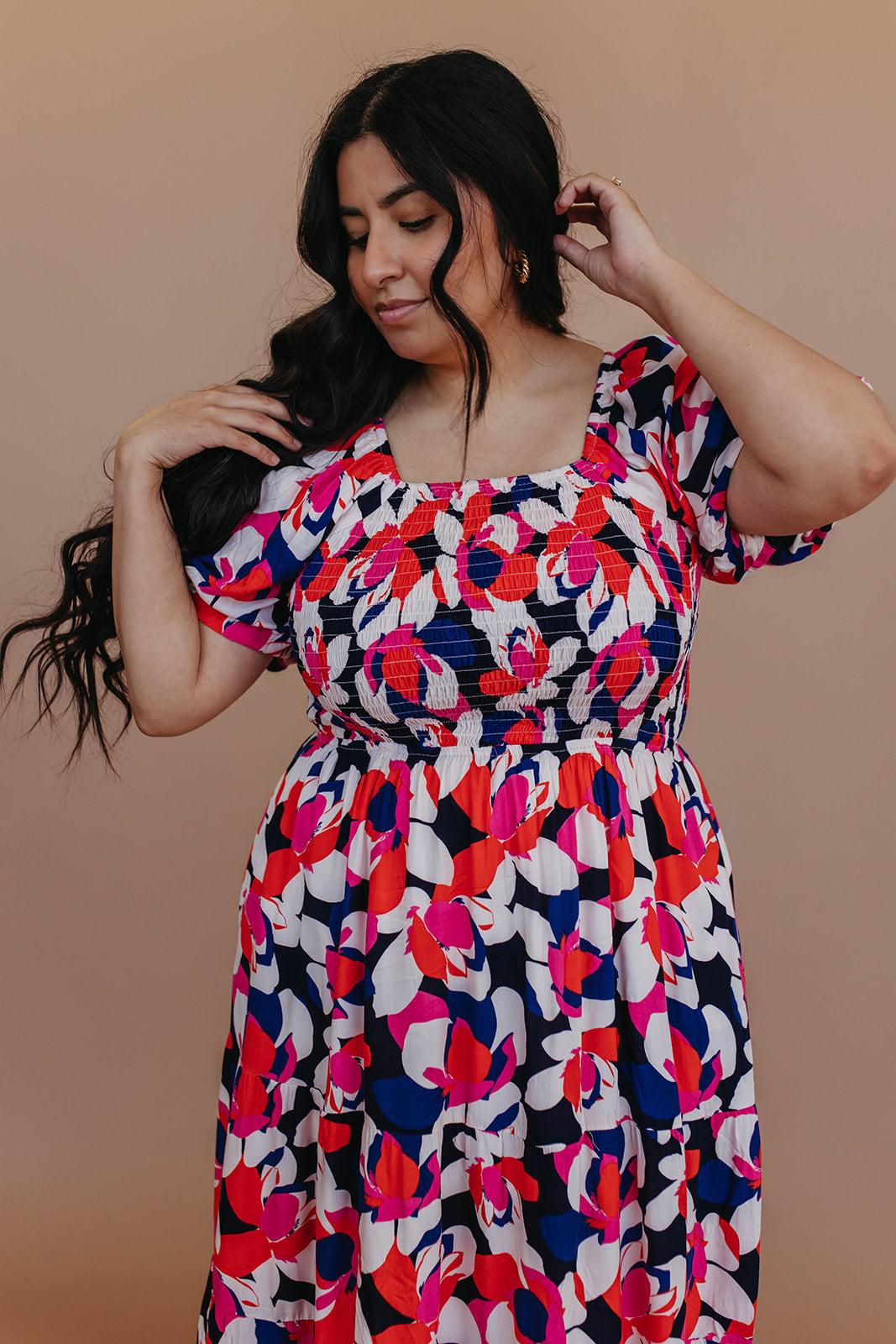 THE MAGNOLIA FLORAL DRESS BY PINK DESERT