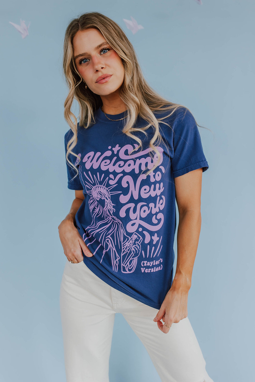New York T-Shirt (Blue)