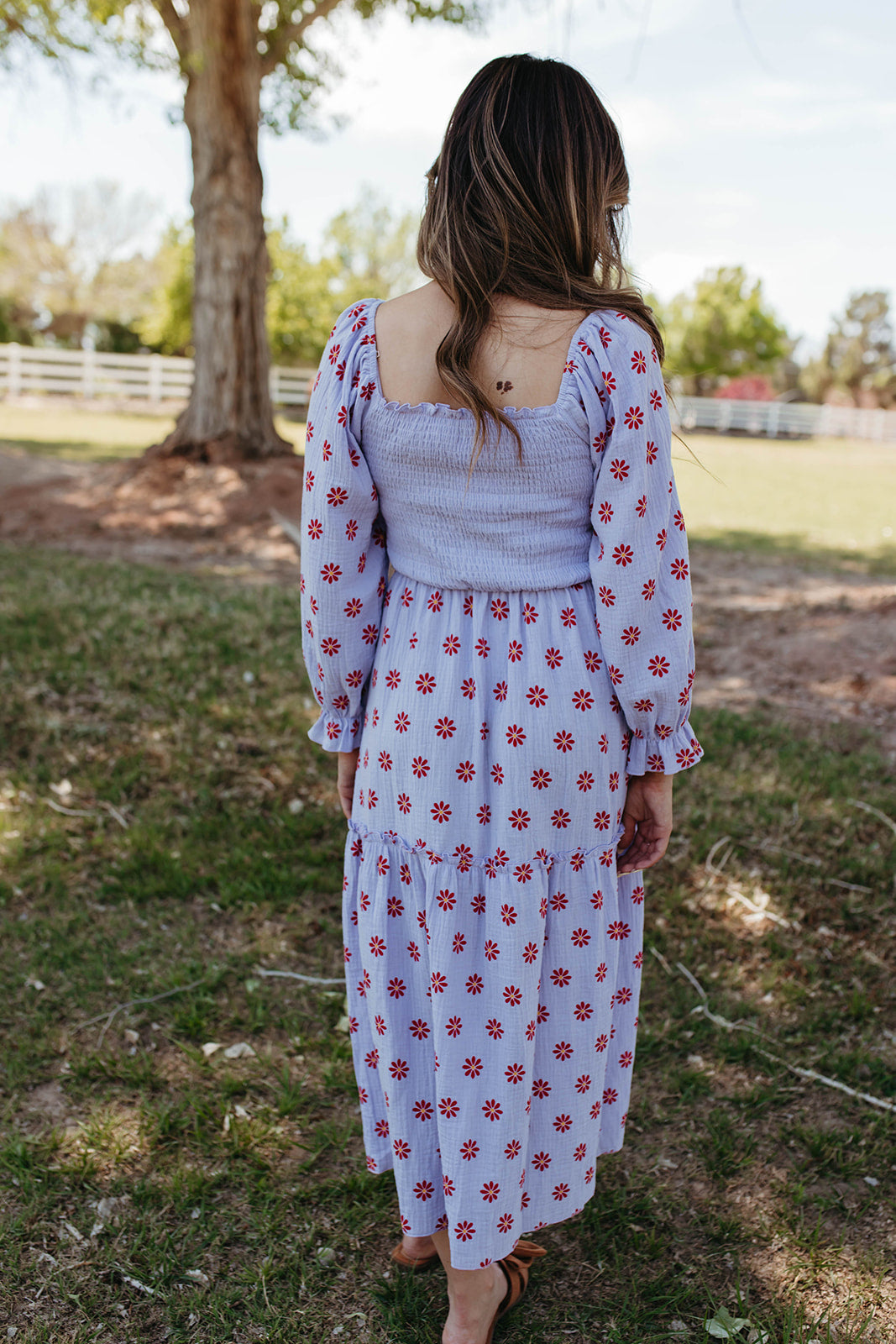 THE DAISY MAE MAXI DRESS IN LAVENDER – Pink Desert