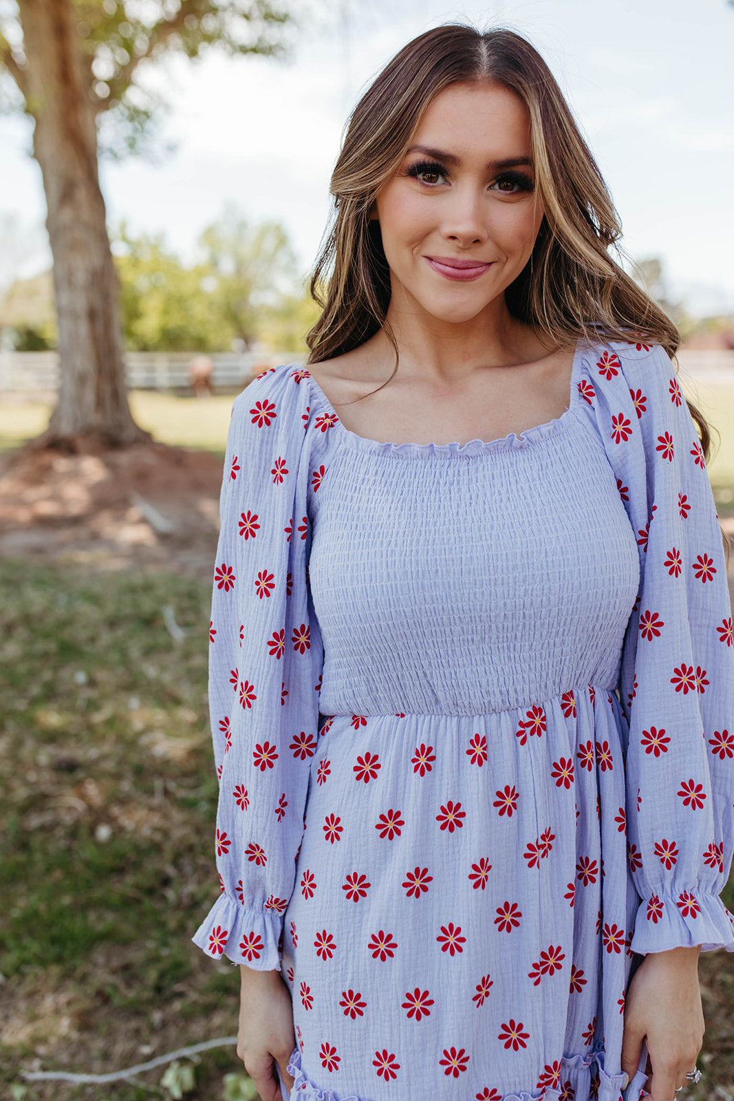 THE DAISY MAE MAXI DRESS IN LAVENDER