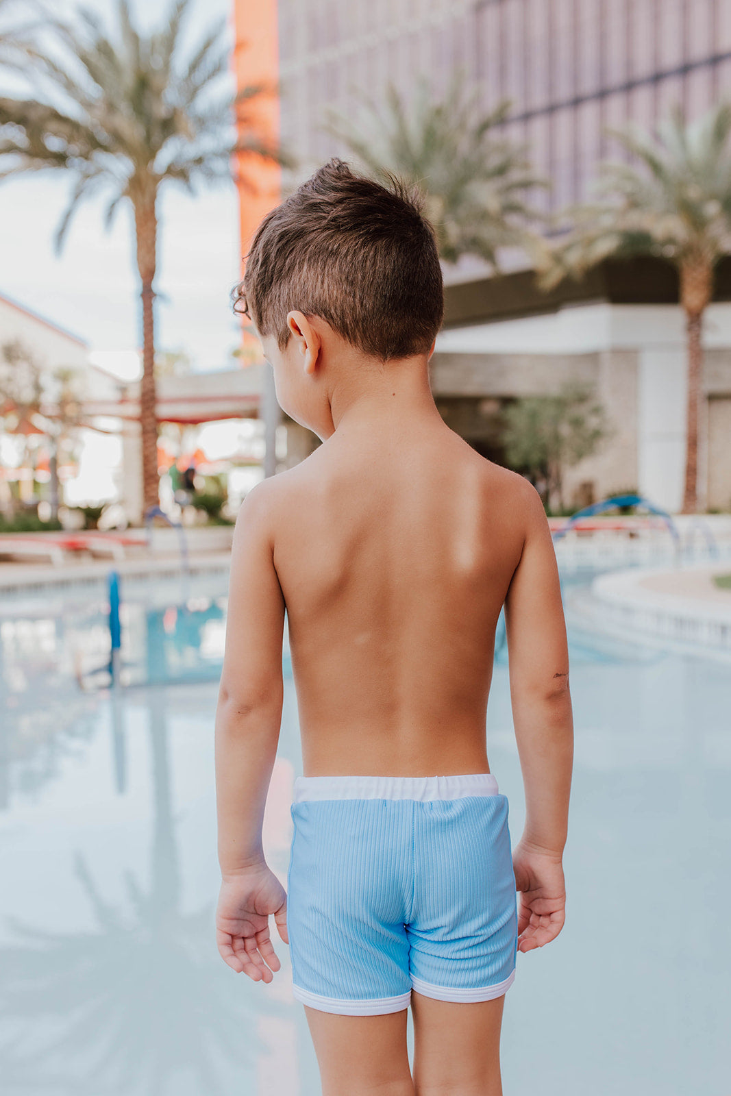 Boy shorts store for swimming