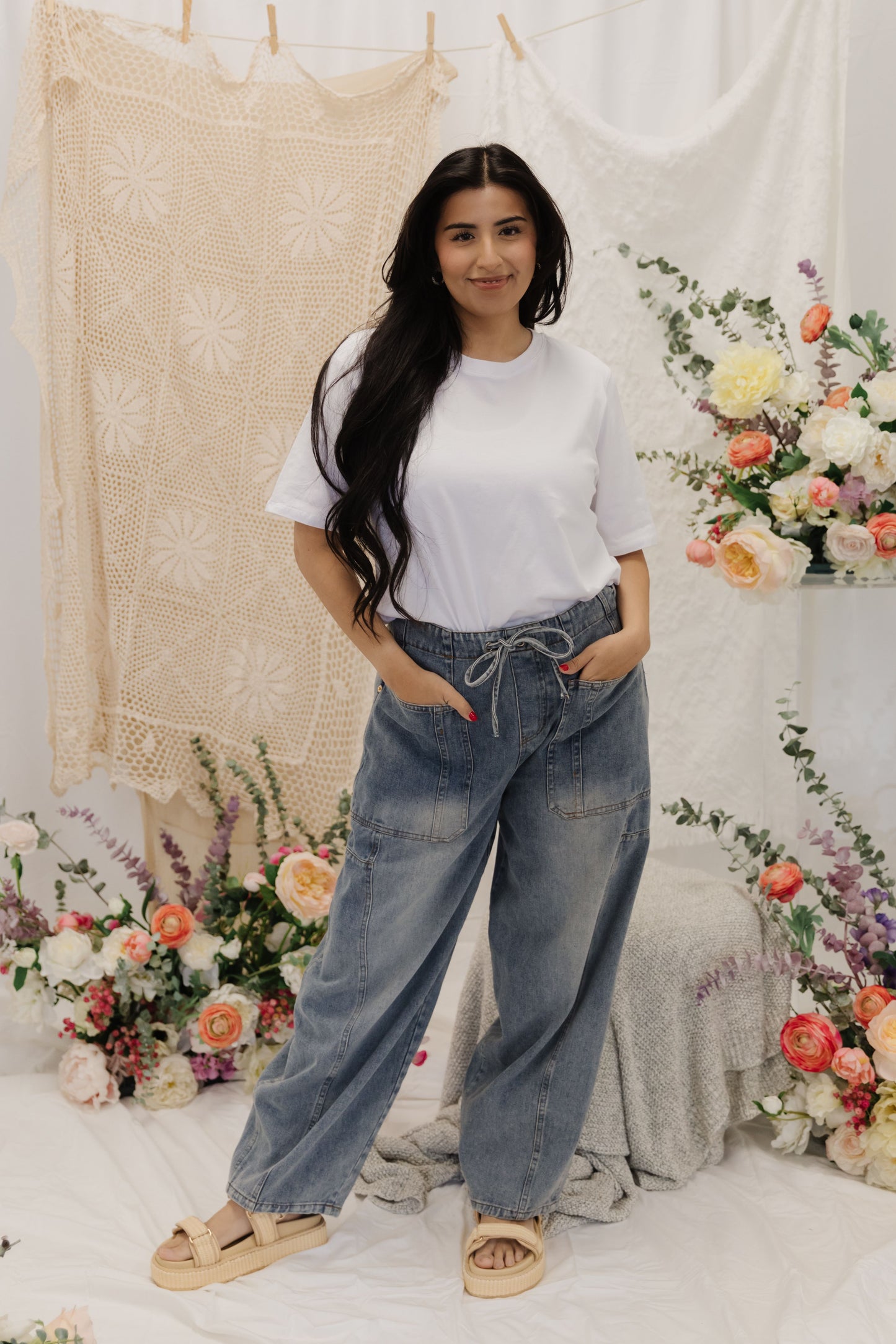 THE CAMI CLASSIC BOXY TEE IN WHITE