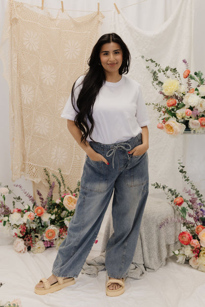 THE CAMI CLASSIC BOXY TEE IN WHITE