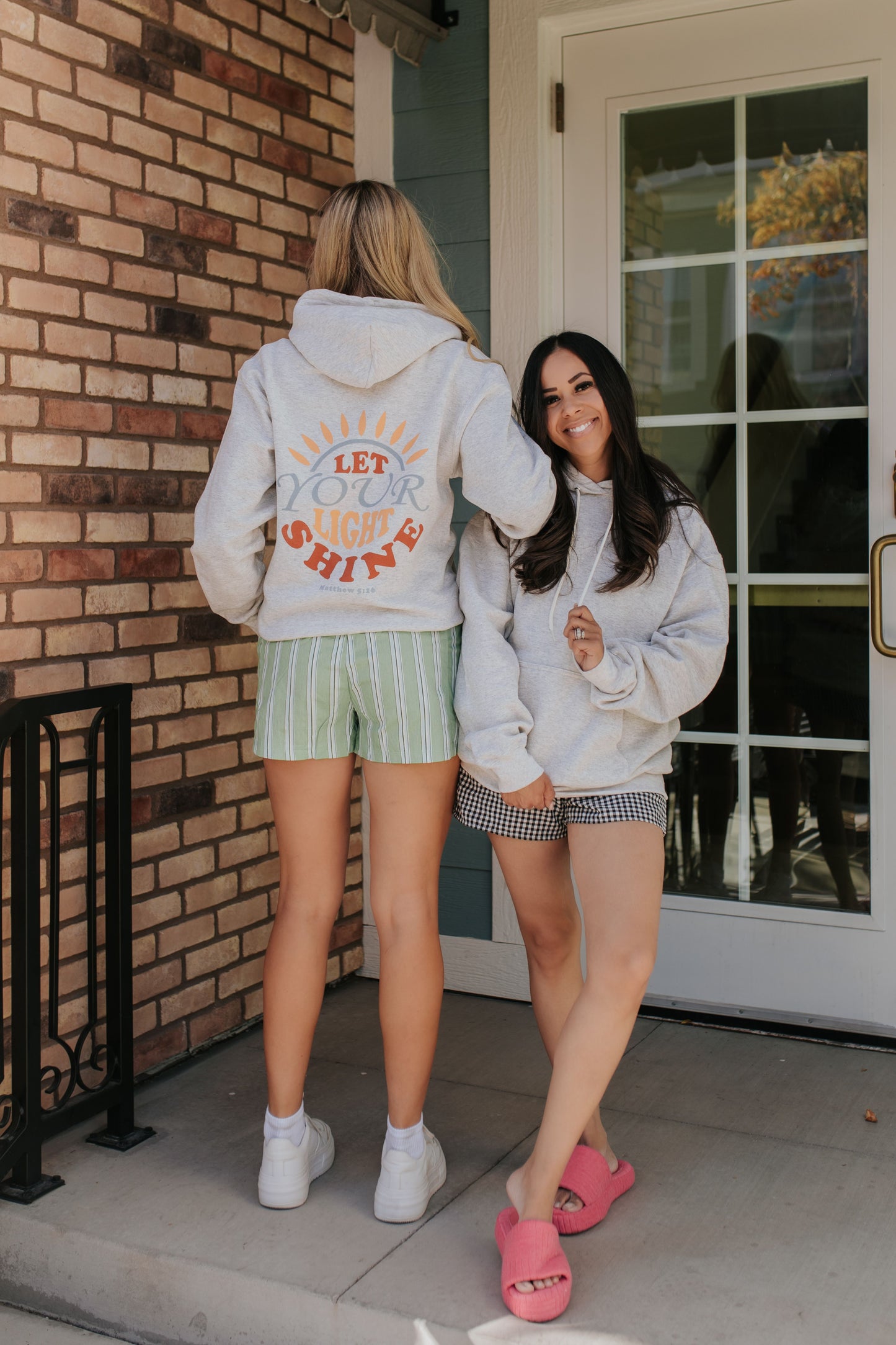 THE LET YOUR LIGHT SHINE HOODIE BY PINK DESERT