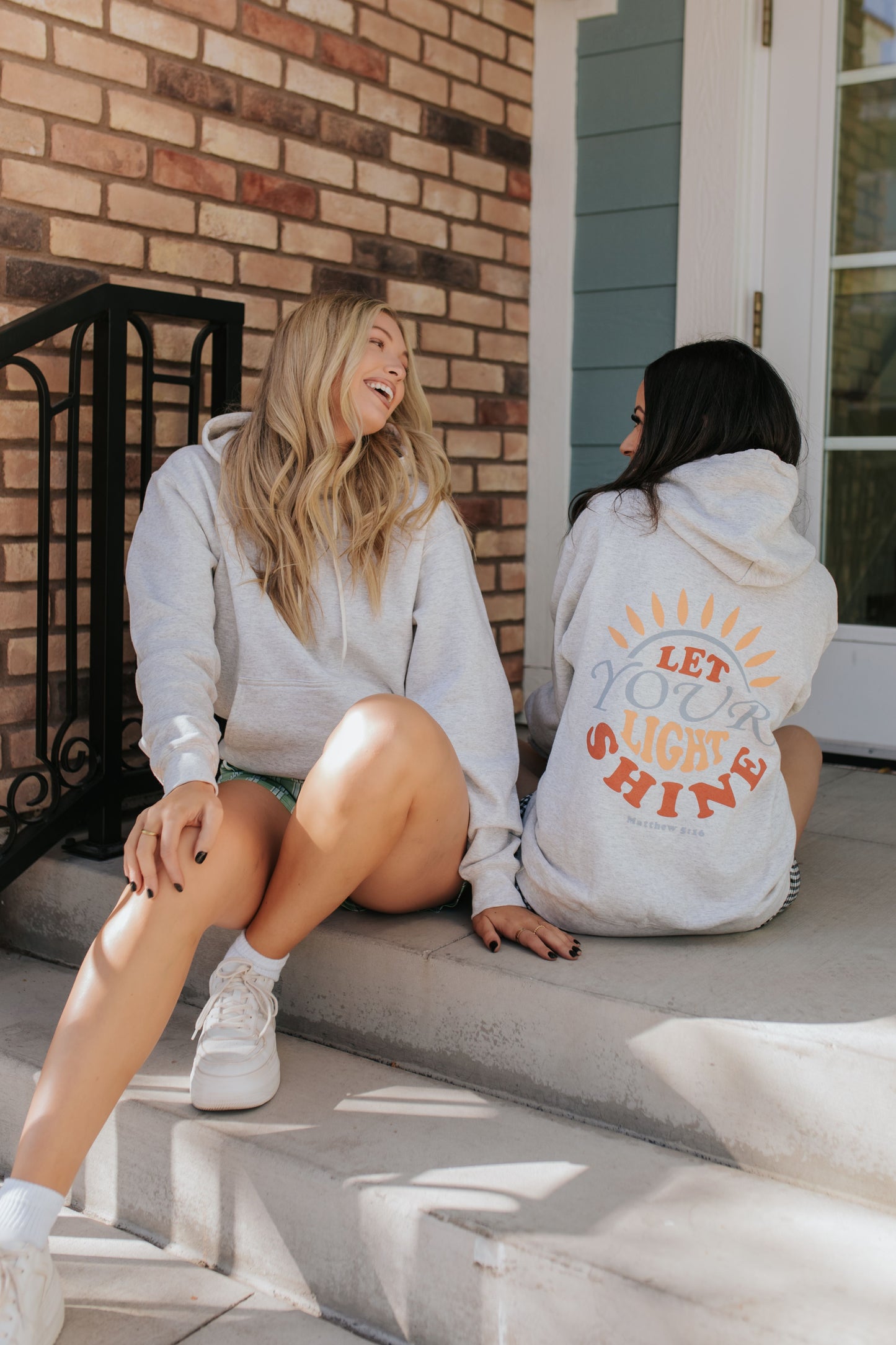 THE LET YOUR LIGHT SHINE HOODIE BY PINK DESERT