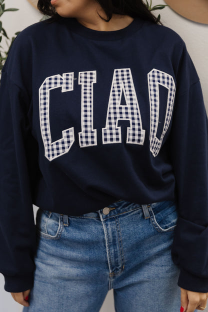 THE CIAO SWEATSHIRT IN NAVY