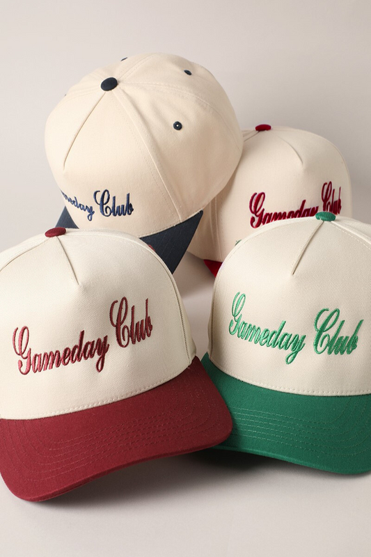 THE GAMEDAY CLUB TWO TONE BASEBALL CAP