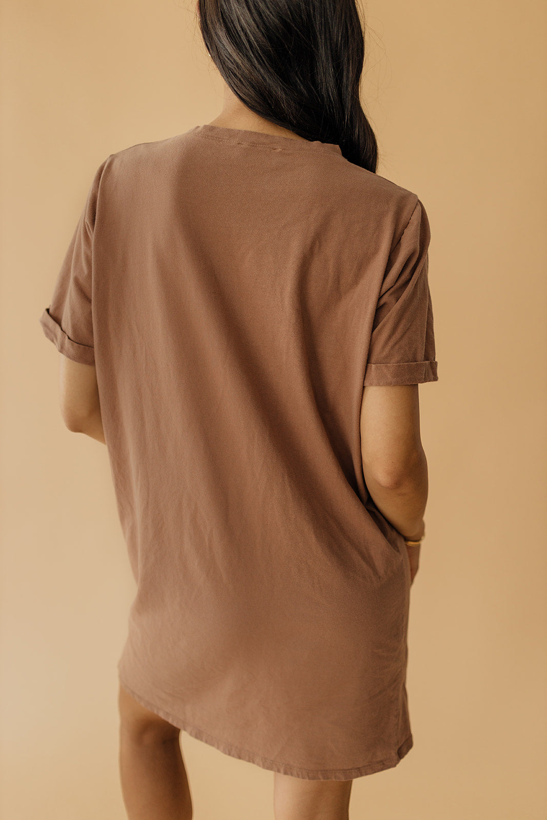 Beige t shirt on sale dress