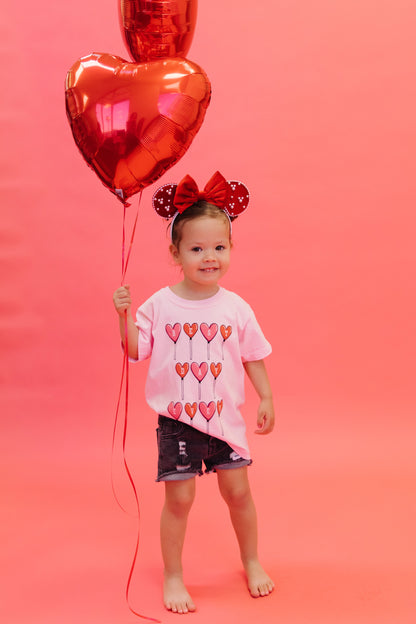 THE BEST DAY EVER KIDS TEE IN LOLLIPOP PINK BY PINK DESERT