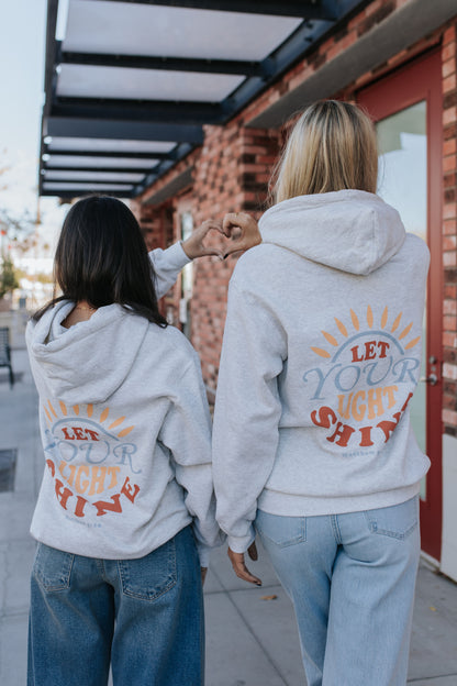 THE LET YOUR LIGHT SHINE HOODIE BY PINK DESERT