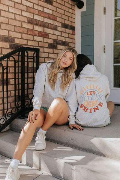 THE LET YOUR LIGHT SHINE HOODIE BY PINK DESERT