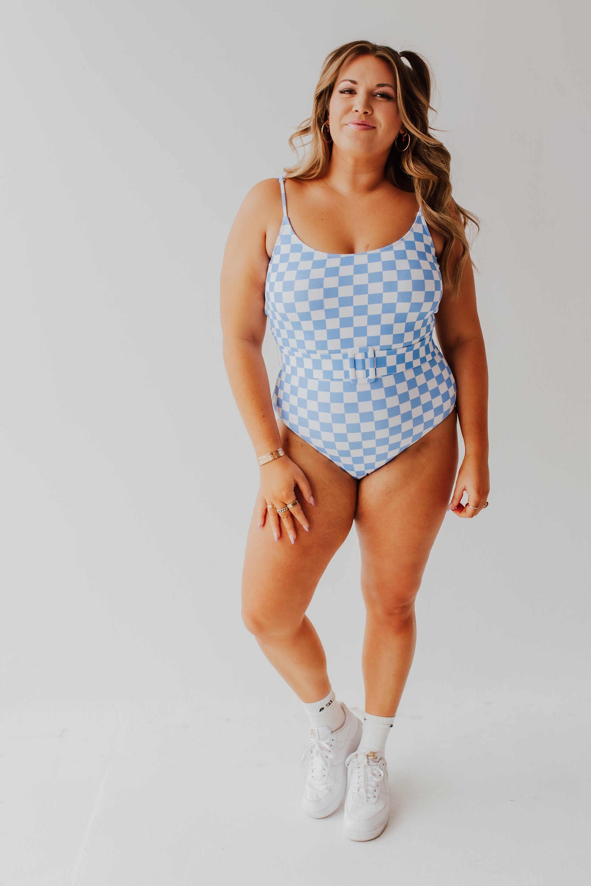 One-piece swimsuit Louis Vuitton Blue size 36 FR in Polyamide