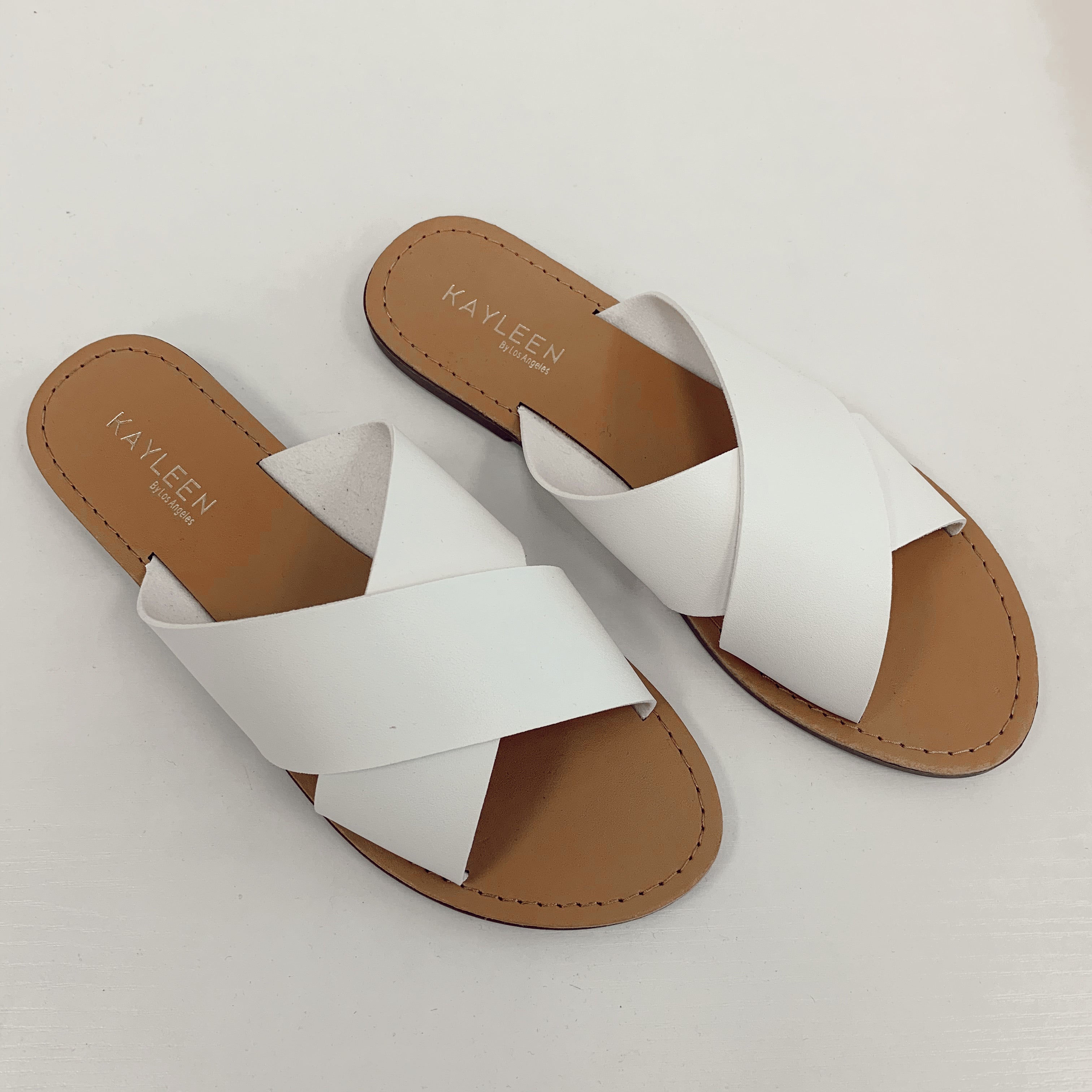 Criss hot sale cross sandals